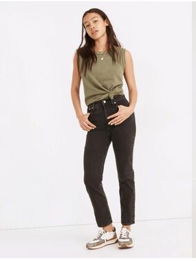 Madewell jeans: the curvy perfect vintage jean in lunar wash